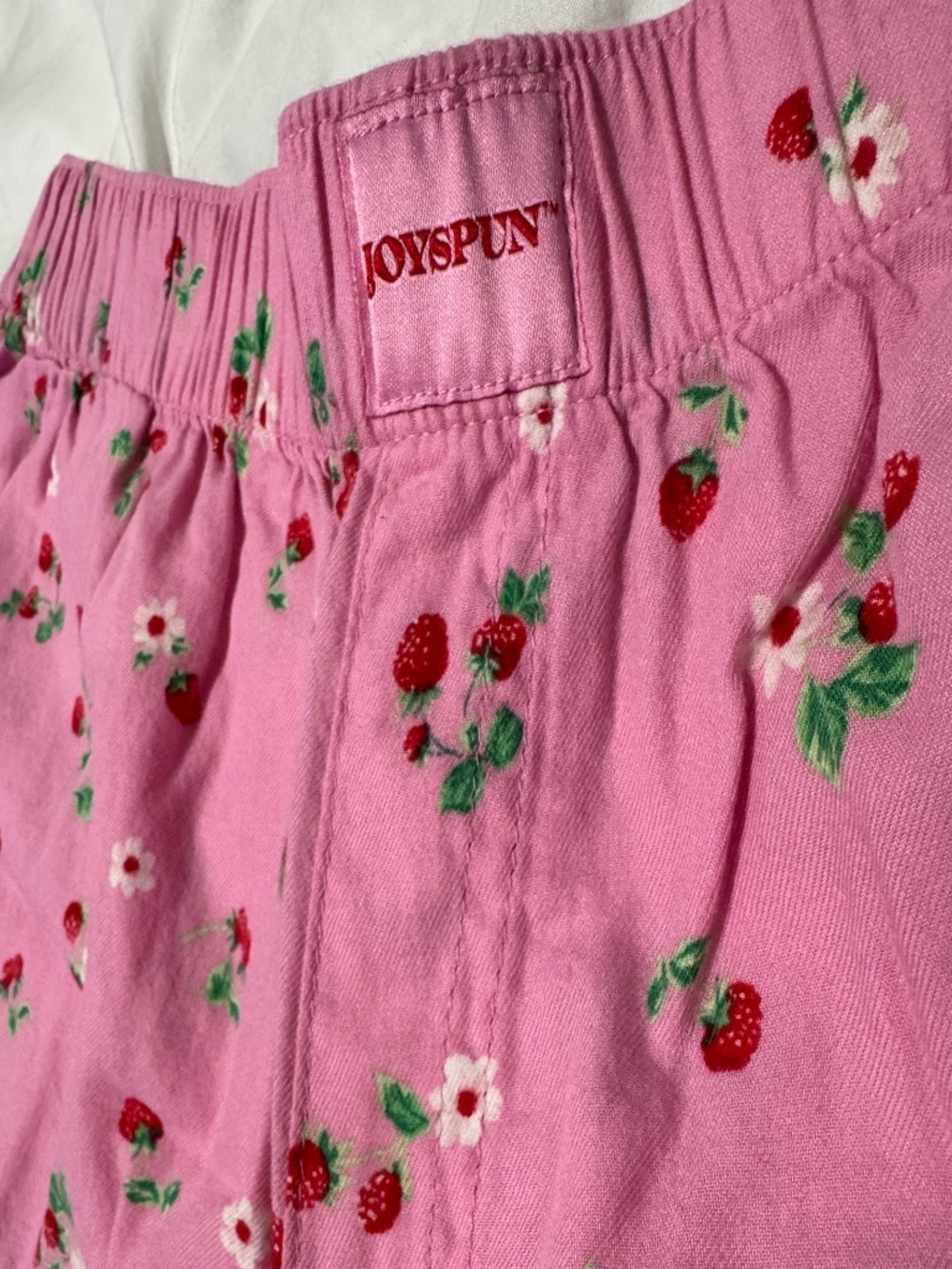 Joyspun strawberry pj shorts